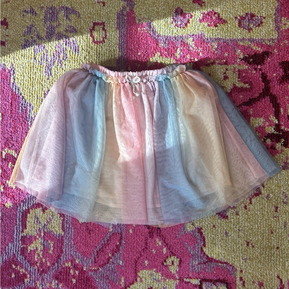 H&M Kids Pastel Rainbow Tulle Skirt!